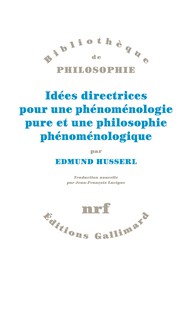 Idées directrices pour une phénoménologie pure et une philosophie phénoménologique Book Cover