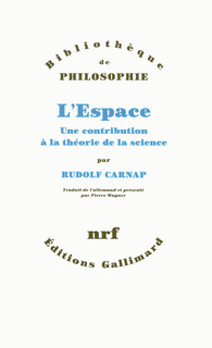 L’Espace. Une contribution à la théorie de la science [Der Raum. Ein Beitrag zur Wissenschafstlehre] Couverture du livre