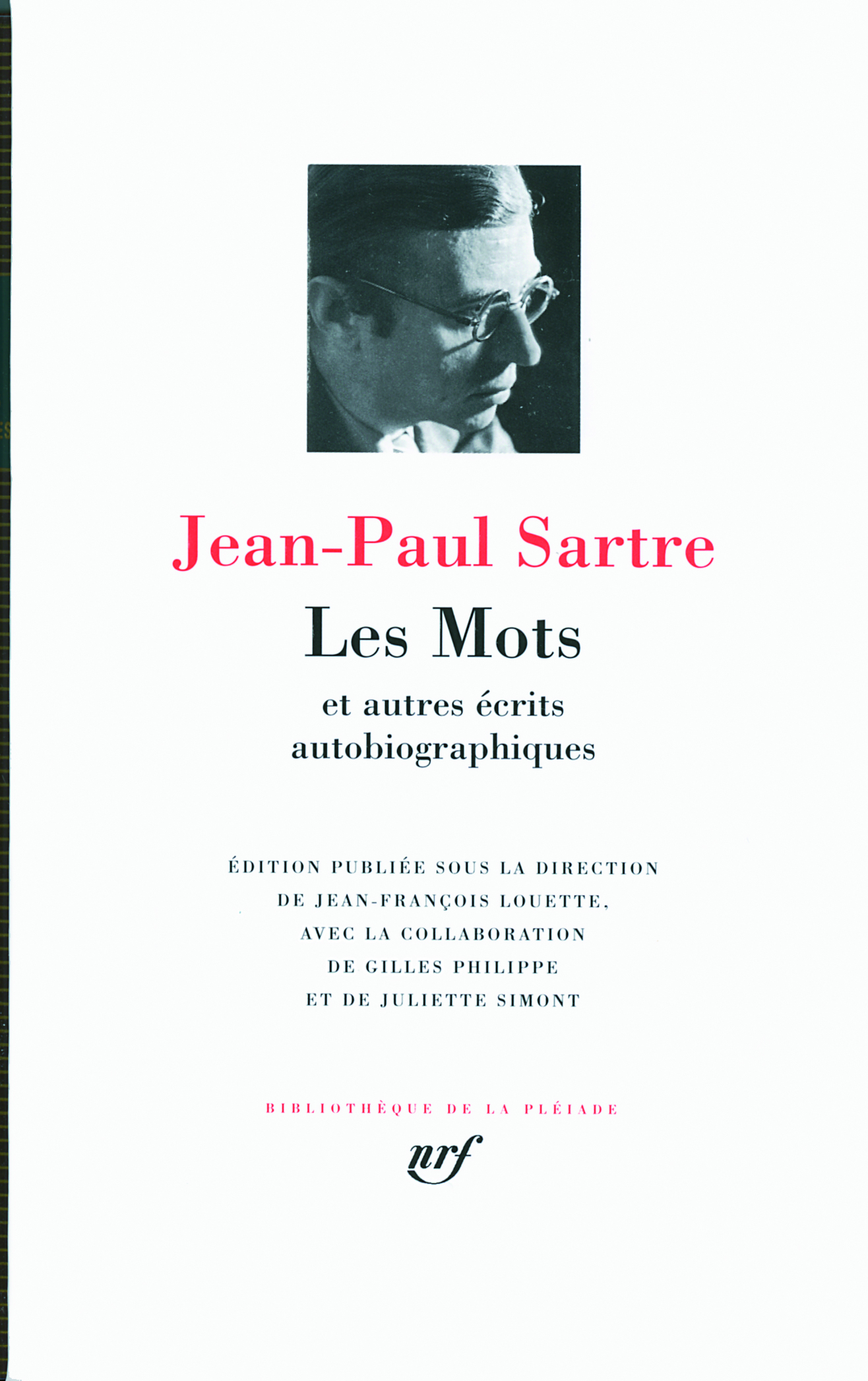 Les Mots by Jean-Paul Sartre (1964-01-10): Books - Amazon.ca