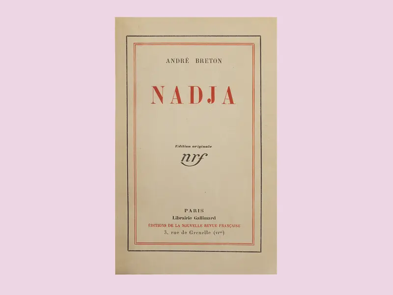 André Breton, Nadja, Gallimard, 1928. Édition originale.
