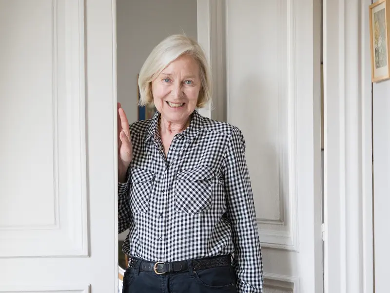 Florence Delay en 2018. Photo Francesca Mantovani © Éditions Gallimard