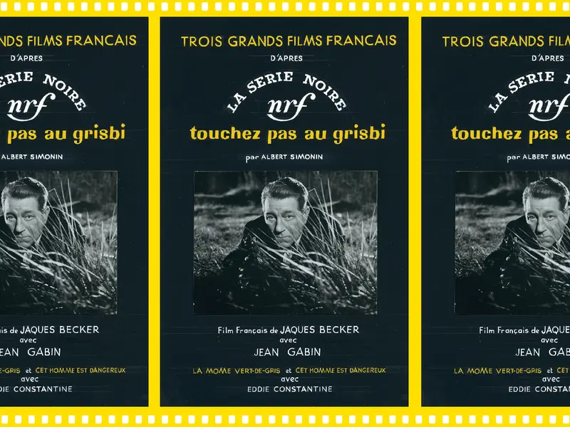 « Trois grands films français d’après la Série Noire ». Projet d’affiche promotionnelle, mars 1954. Archives Éditions Gallimard