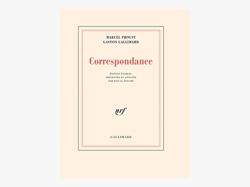 Marcel Proust, Gaston Gallimard, Correspondance, 1912-1922, Gallimard, 1989