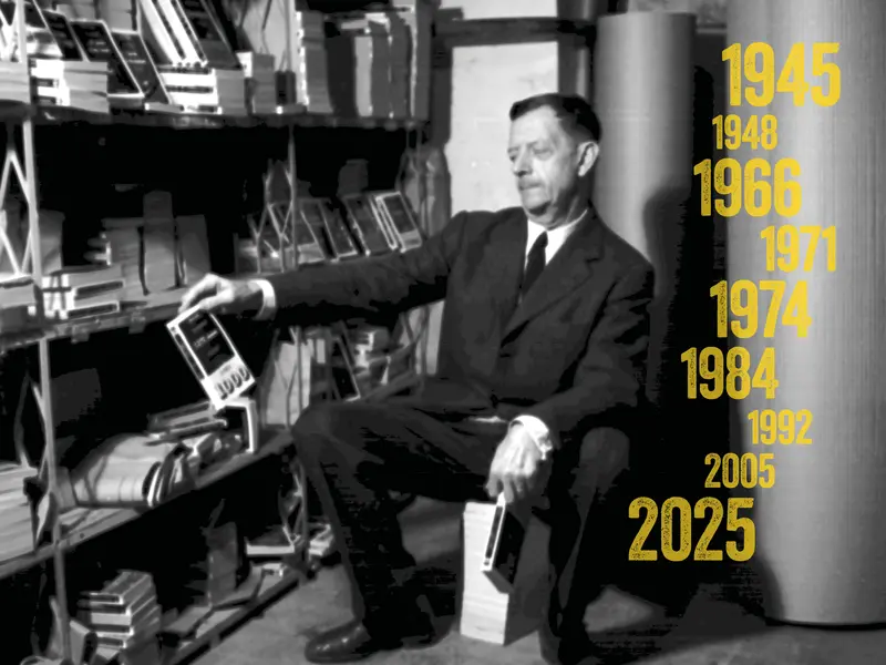 Marcel Duhamel, fondateur de la Série Noire, en 1966. Archives Gallimard