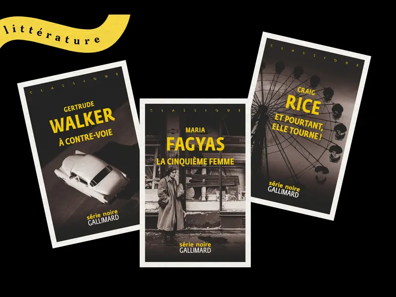 Les livres de la Série Noire Classique 2025