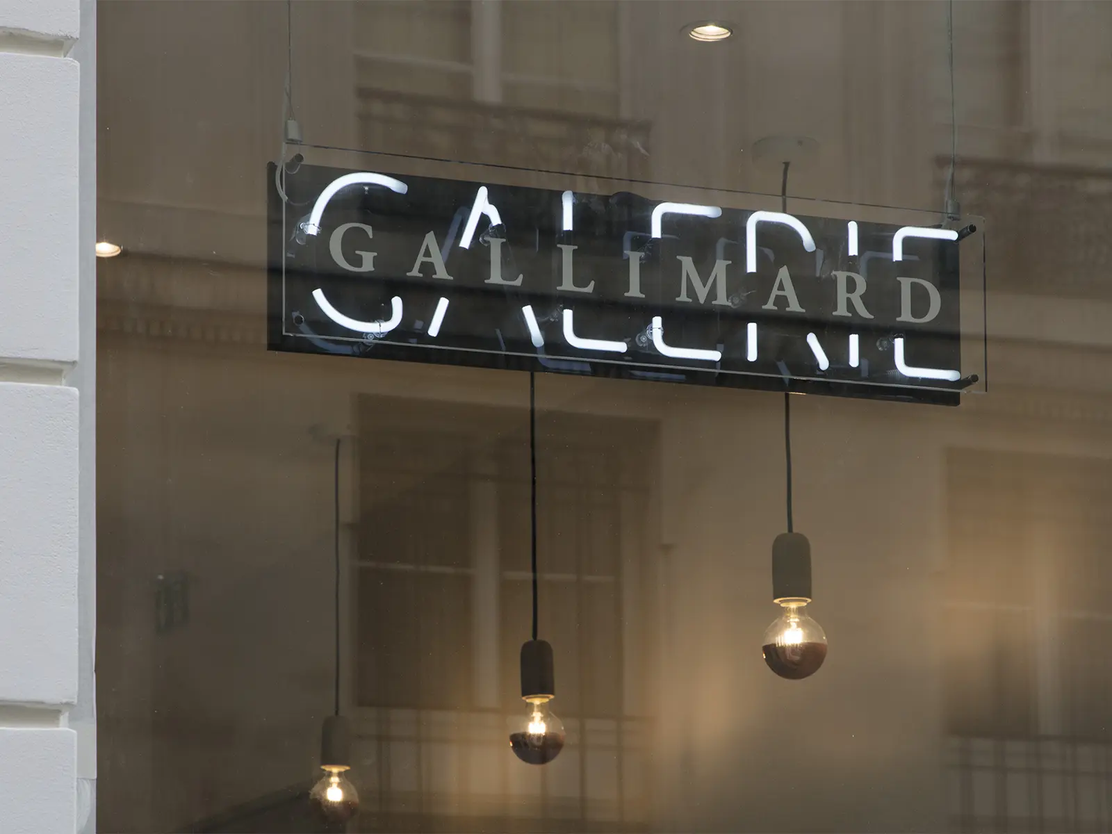 Galerie Gallimard à Paris. Photo Francesca Mantovani © Éditions Gallimard