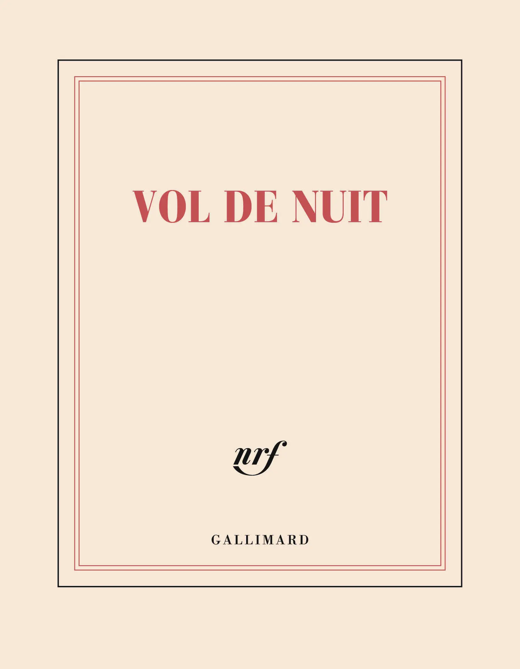 Vol de nuit d'Antoine de Saint-Exupéry