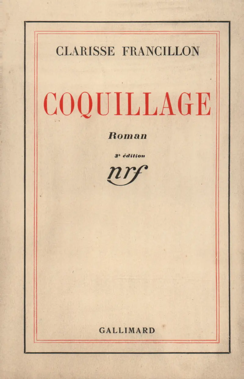 Coquillage - Clarisse Francillon