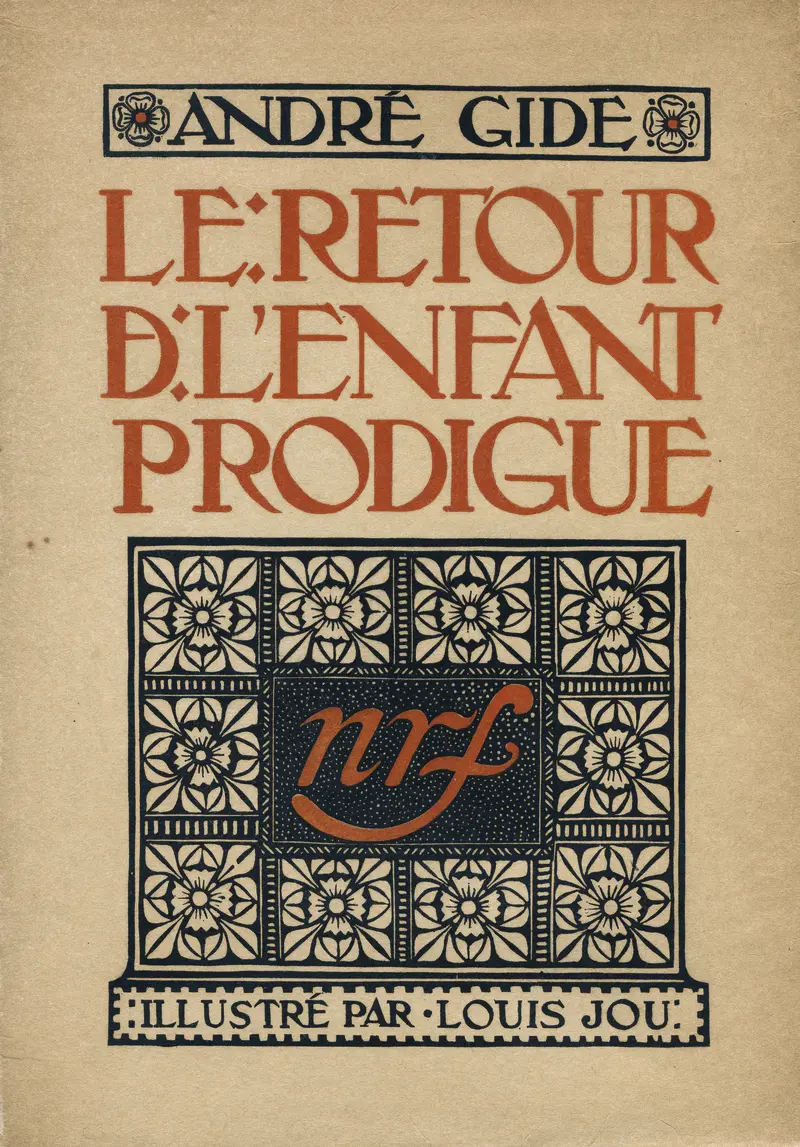 Le Retour de l'enfant prodigue - André Gide - Louis Jou
