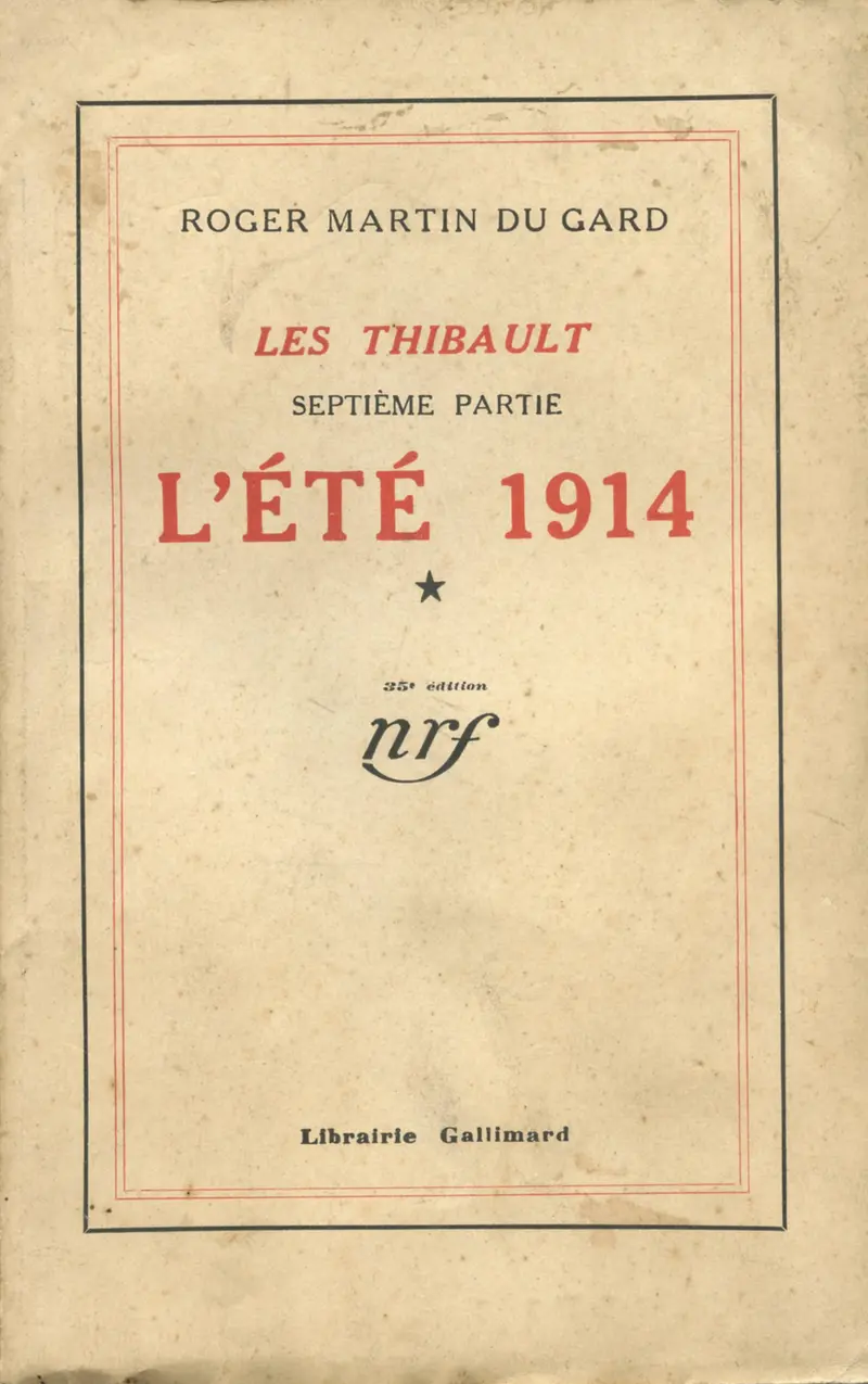 Les Thibault - Roger Martin du Gard