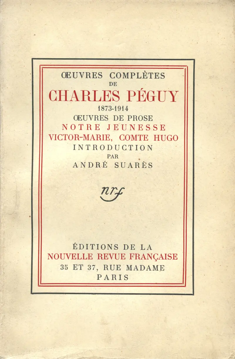 Œuvres complètes - 4 - Charles Péguy
