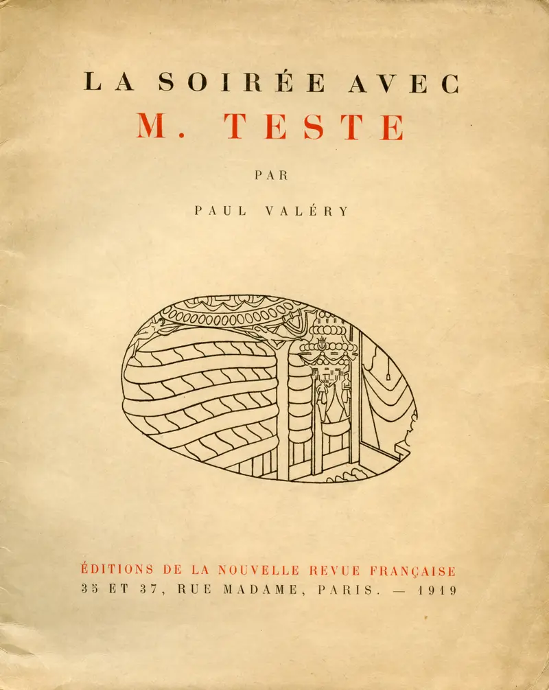 La Soirée avec Monsieur Teste - Paul Valéry