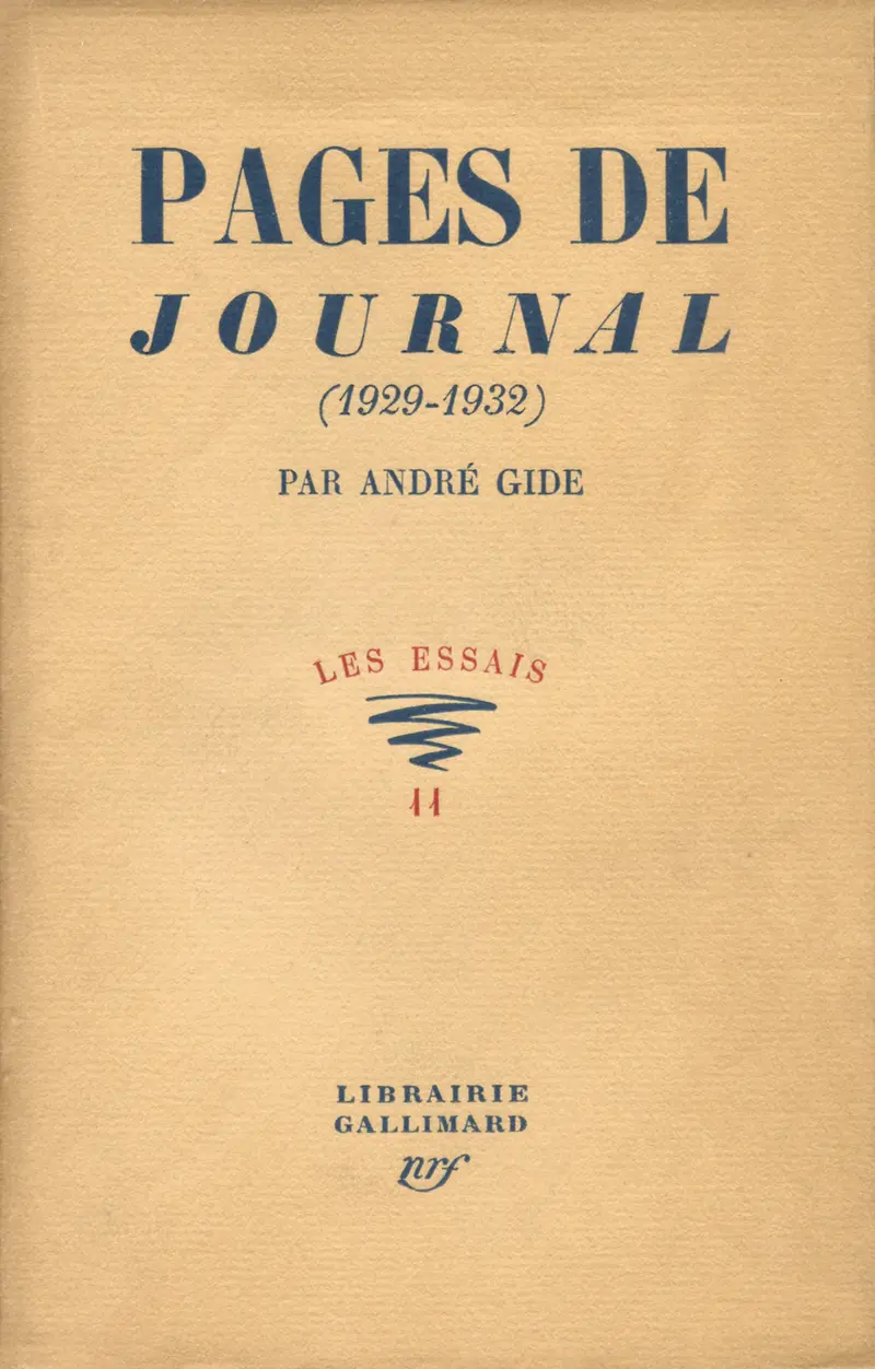 Pages de Journal - André Gide