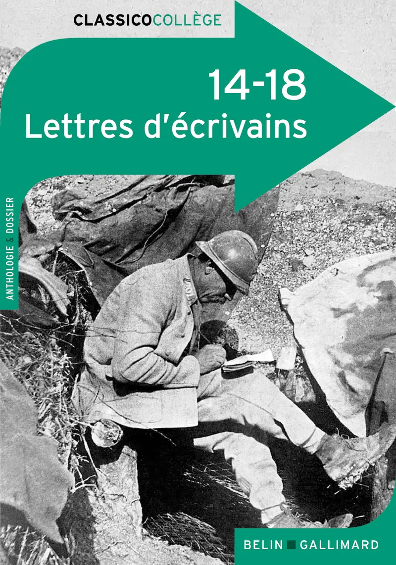 14-18 : Lettres d'écrivains - Collectif