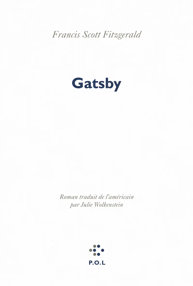 Gatsby - Francis Scott Fitzgerald