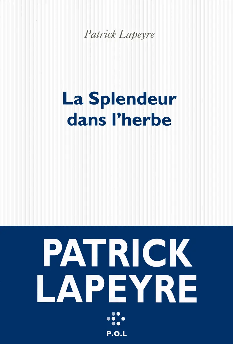 La Splendeur dans l'herbe - Patrick Lapeyre