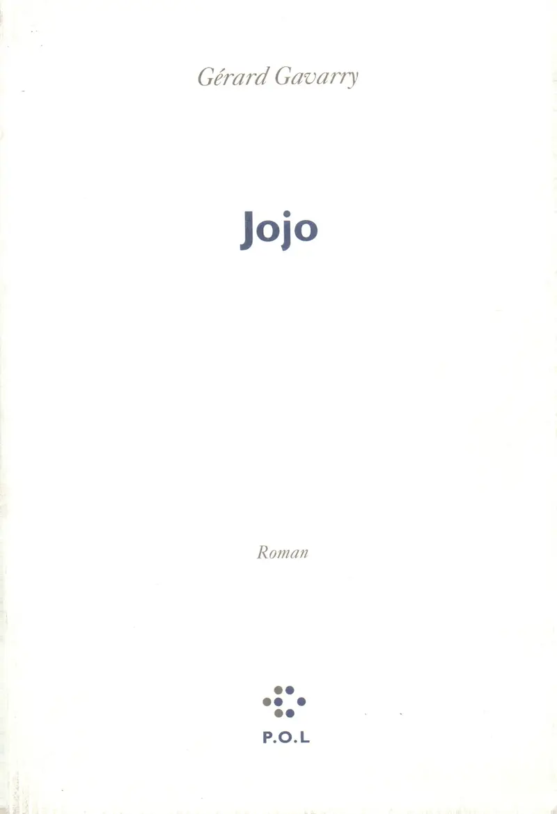Jojo - Gérard Gavarry