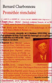 Prométhée réenchaîné - Bernard Charbonneau