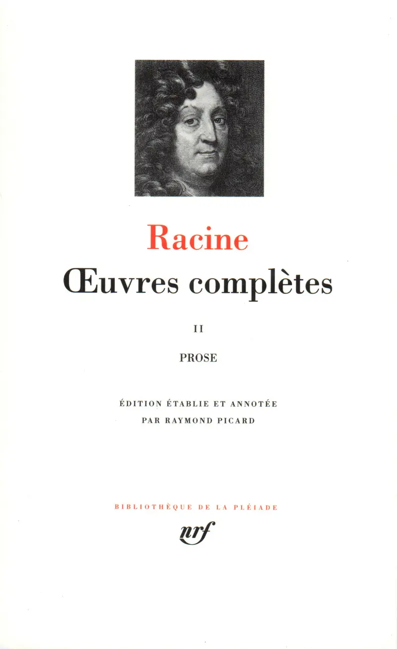 Œuvres complètes - 2 - Jean Racine