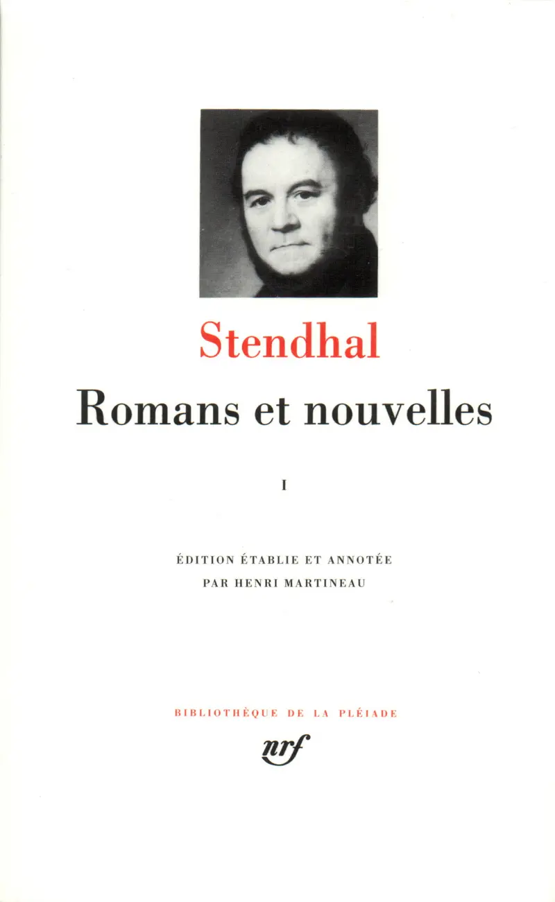Romans et nouvelles - 1 - Stendhal