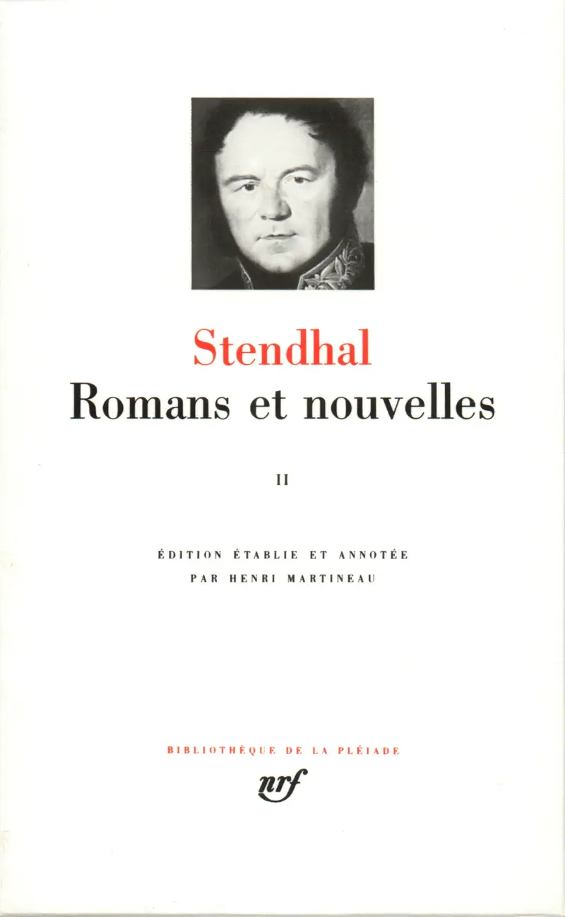 Romans et nouvelles - 2 - Stendhal