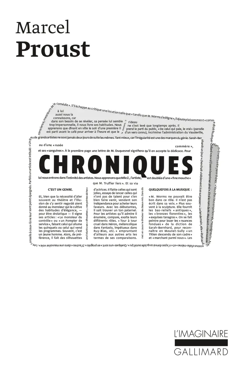 Chroniques - Marcel Proust