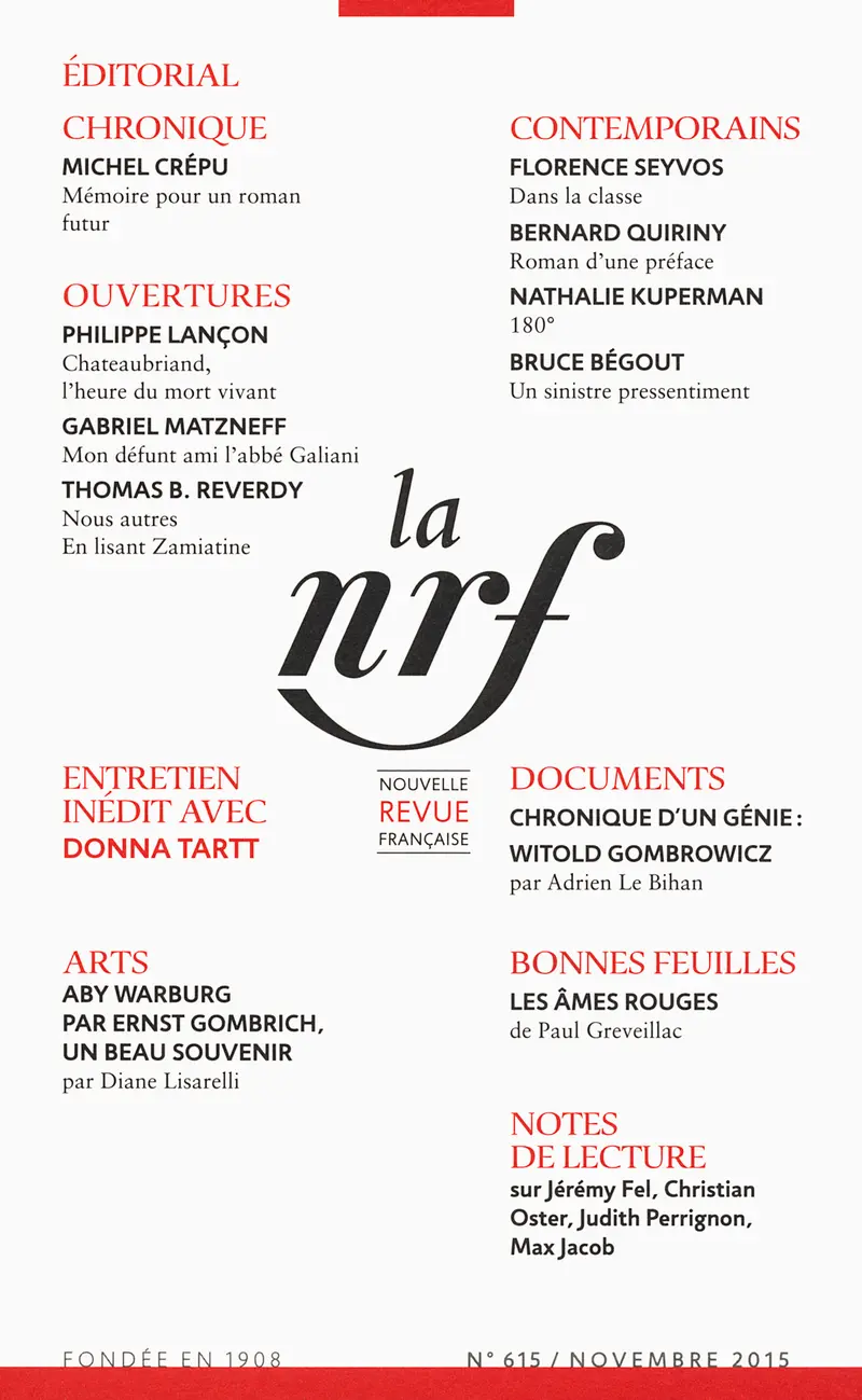 La Nouvelle Revue Française - Collectif
