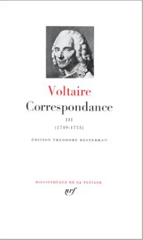 Correspondance - Voltaire