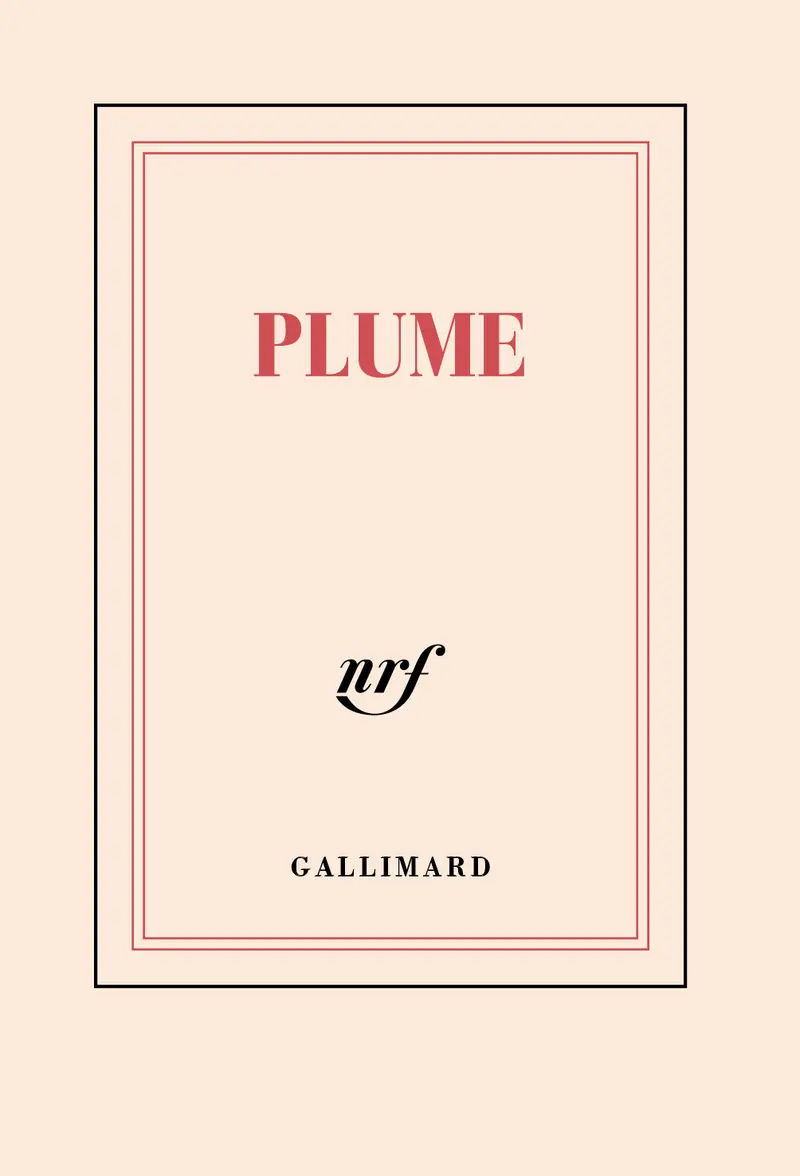 Carnet poche «Plume» (papeterie) - Collectif