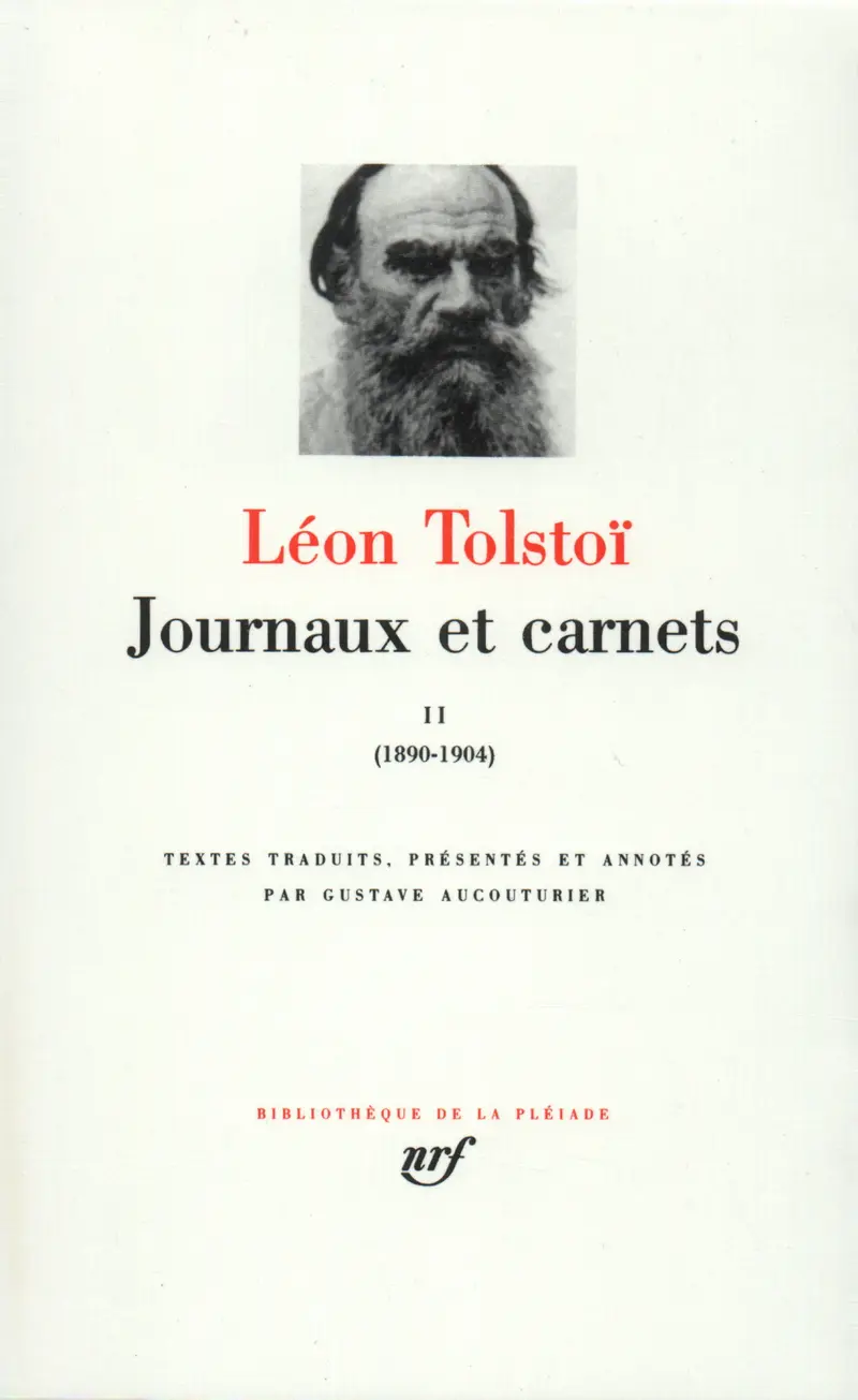 Journaux et Carnets - Léon Tolstoï