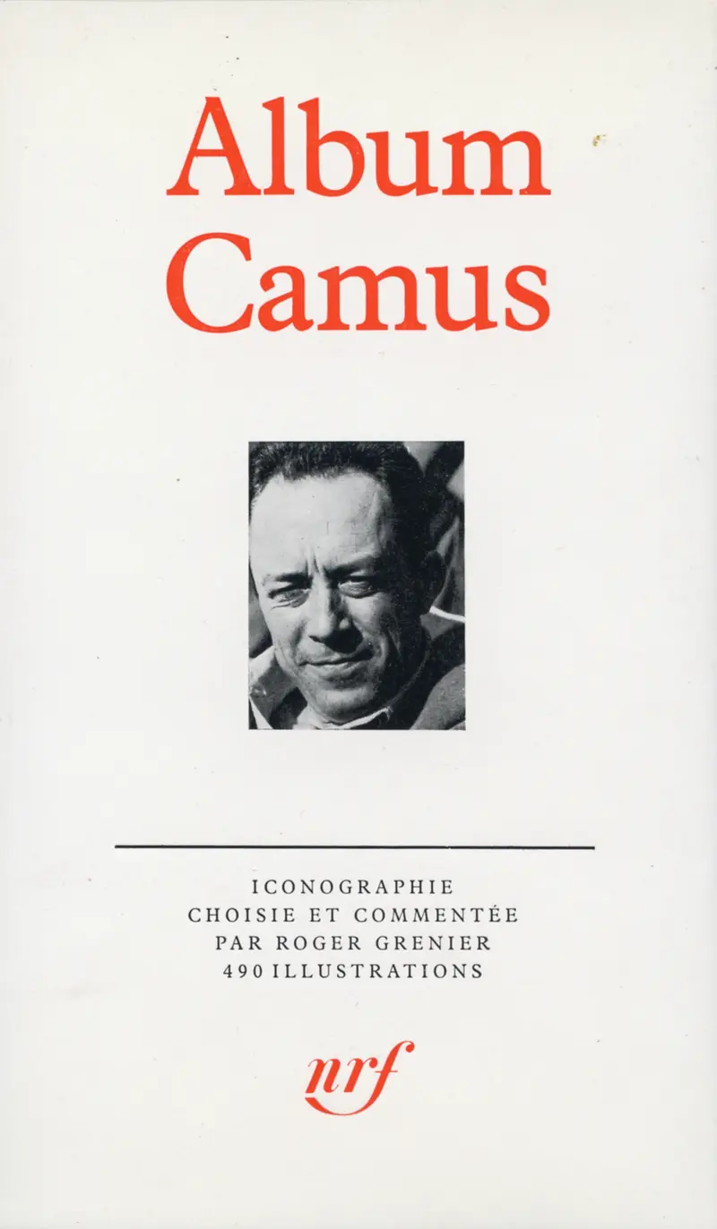 Album Camus - Roger Grenier