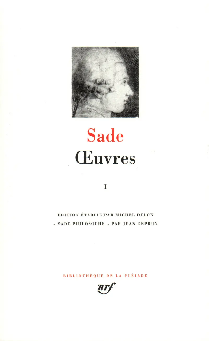 Œuvres - 1 - D.A.F. de Sade