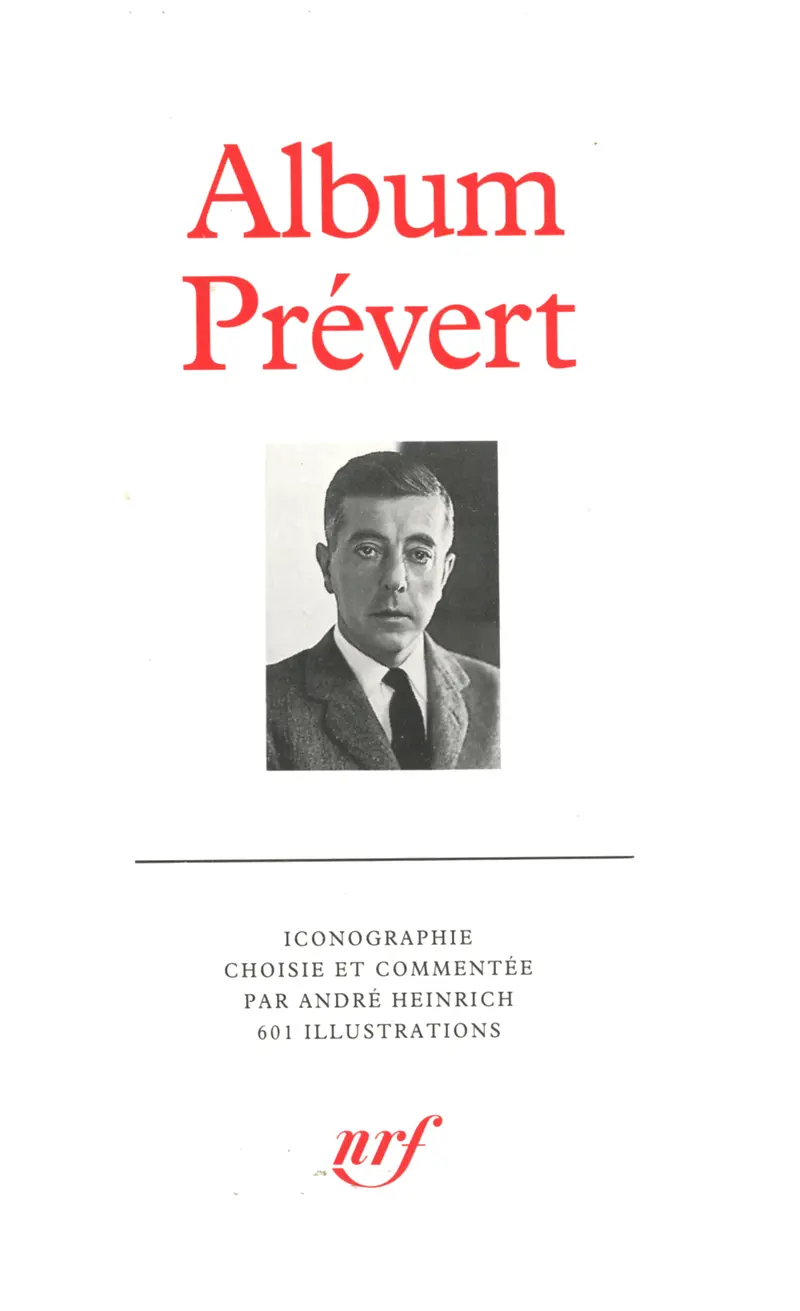 Album Jacques Prévert - André Heinrich