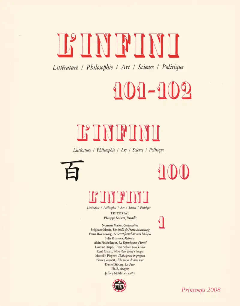 L'infini - Collectif