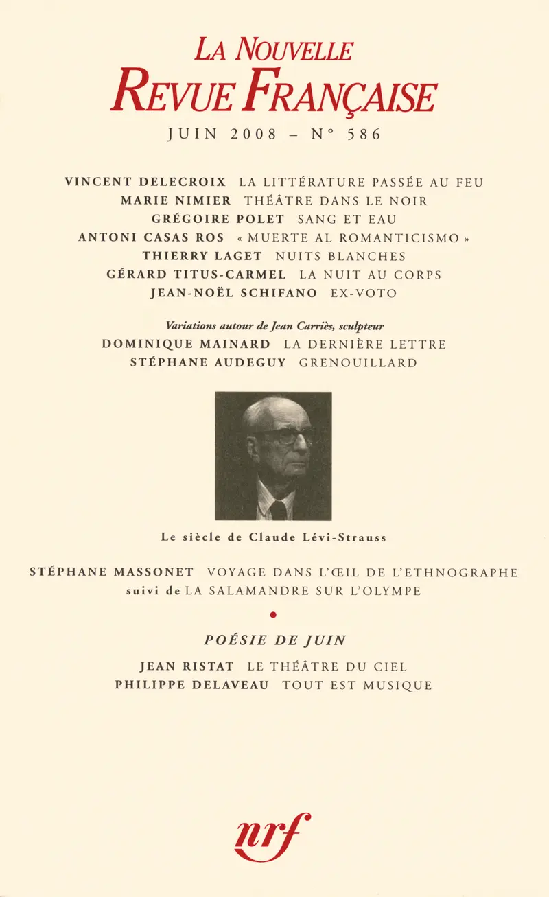 La Nouvelle Revue Française - Collectif