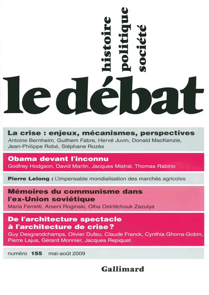 Le Débat - Collectif