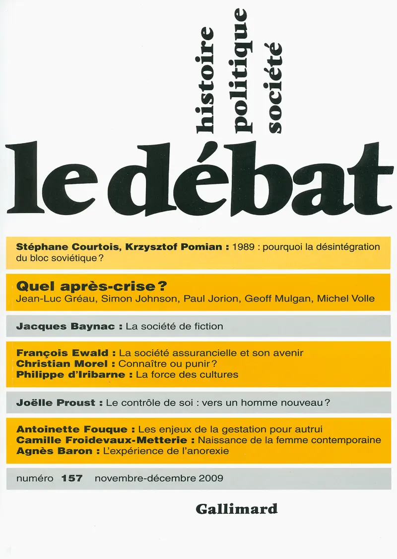 Le Débat - Collectif