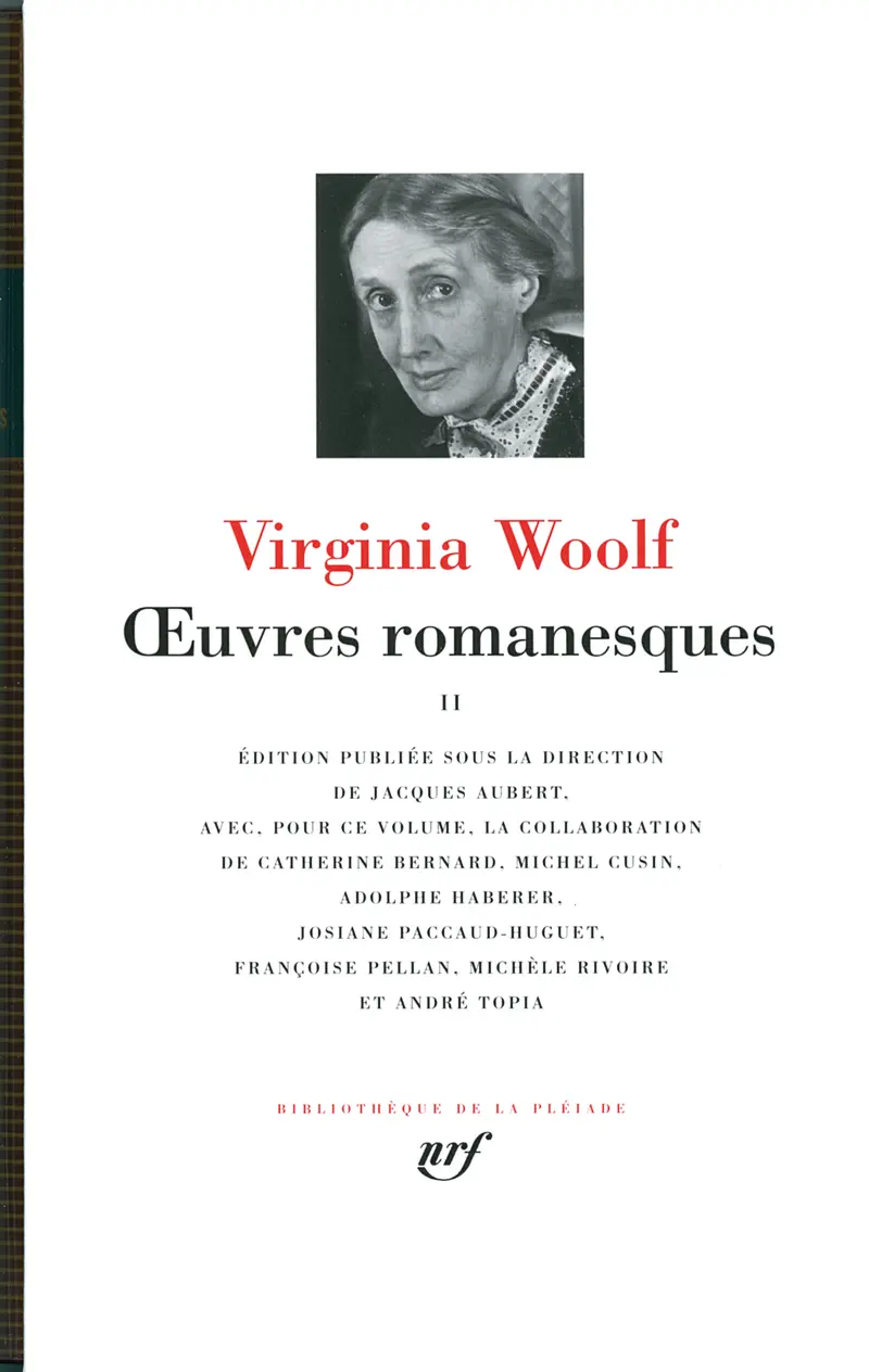 Œuvres romanesques - 2 - Virginia Woolf