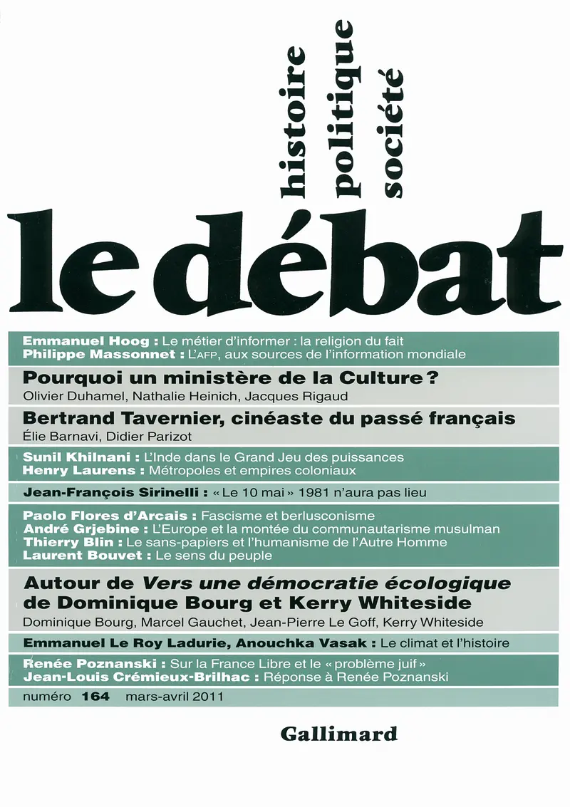 Le Débat - Collectif