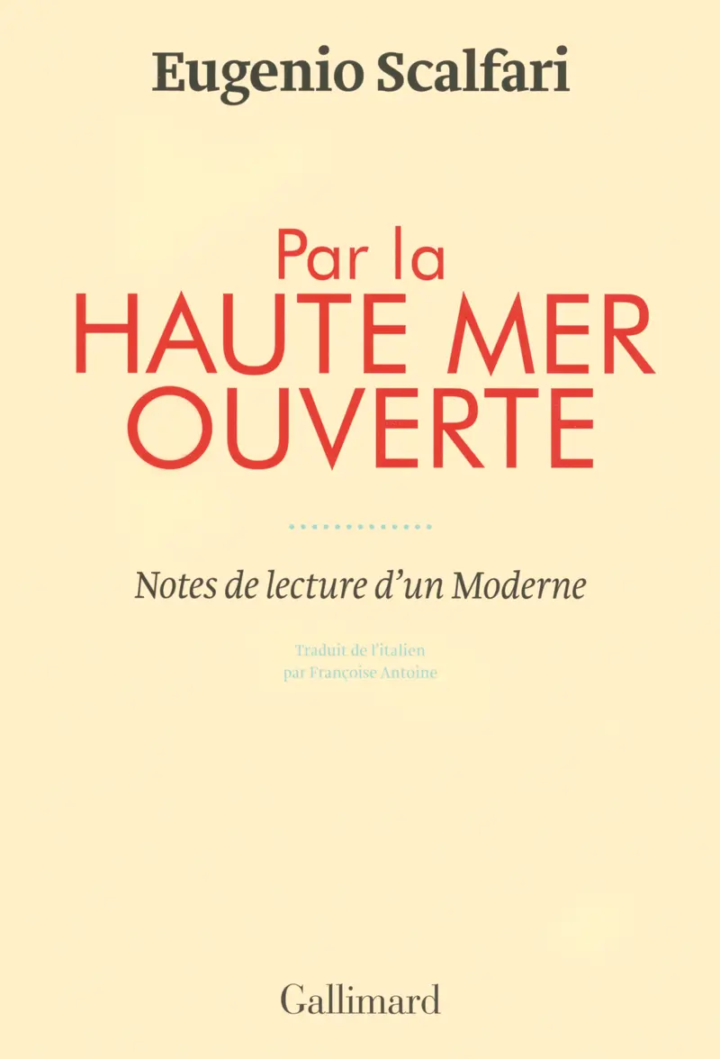 Par la haute mer ouverte - Eugenio Scalfari