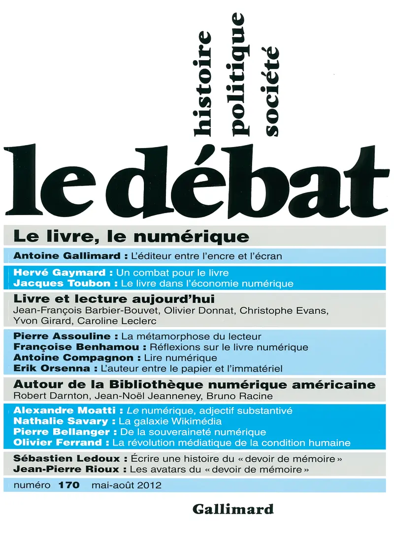Le Débat - Collectif