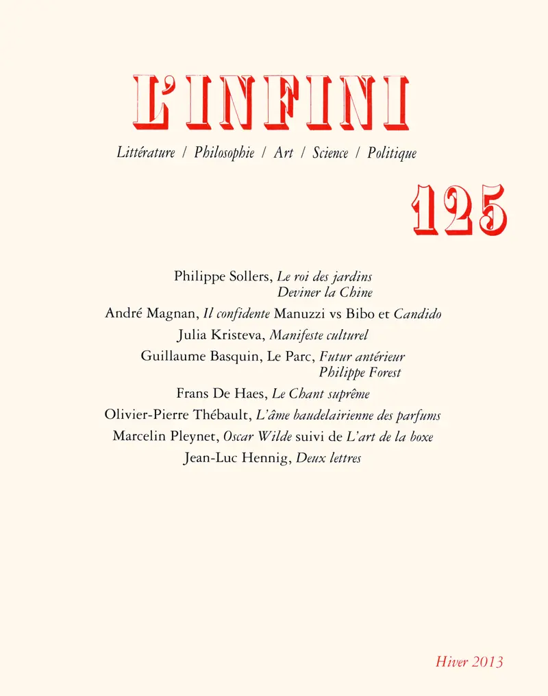 L'Infini - Collectif