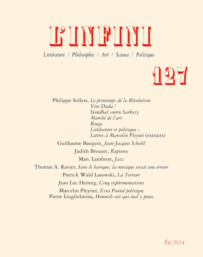 L'Infini - Collectif