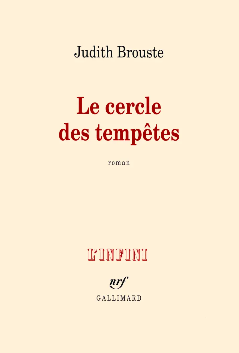 Le cercle des tempêtes - Judith Brouste