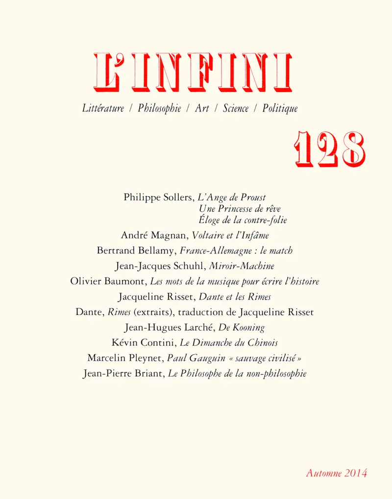 L'Infini - Collectif