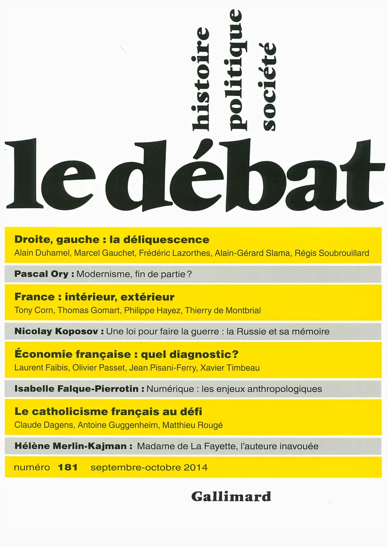 Le Débat - Collectif