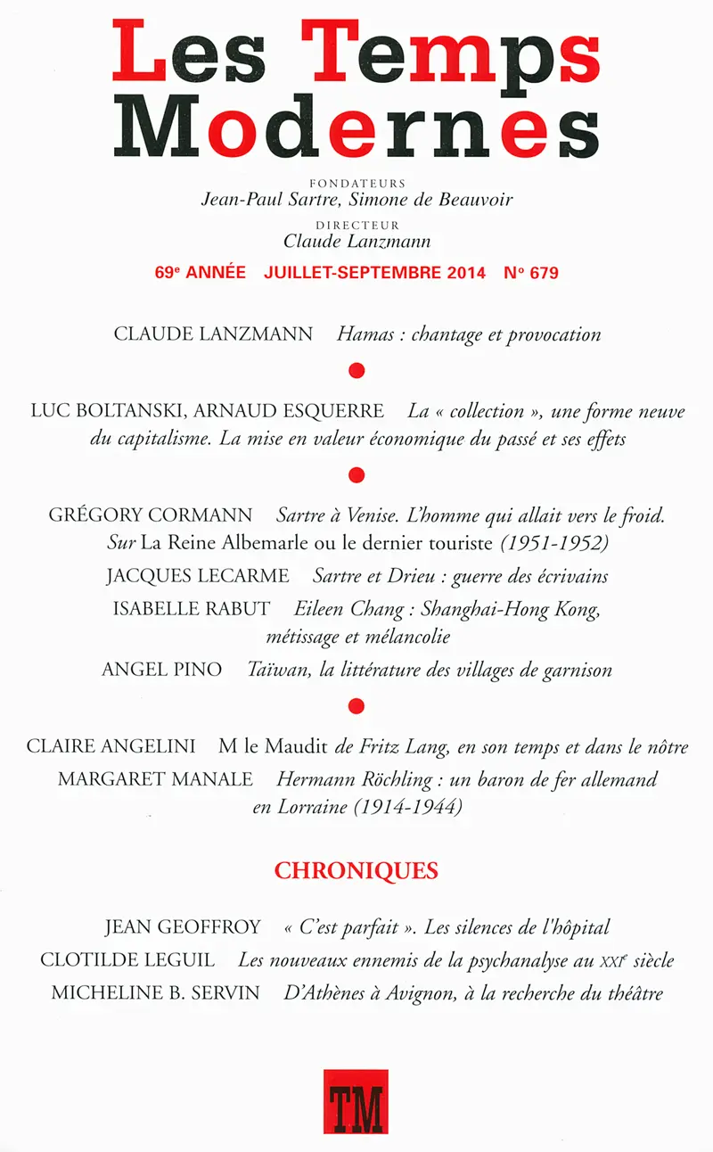 Les Temps Modernes - Collectif