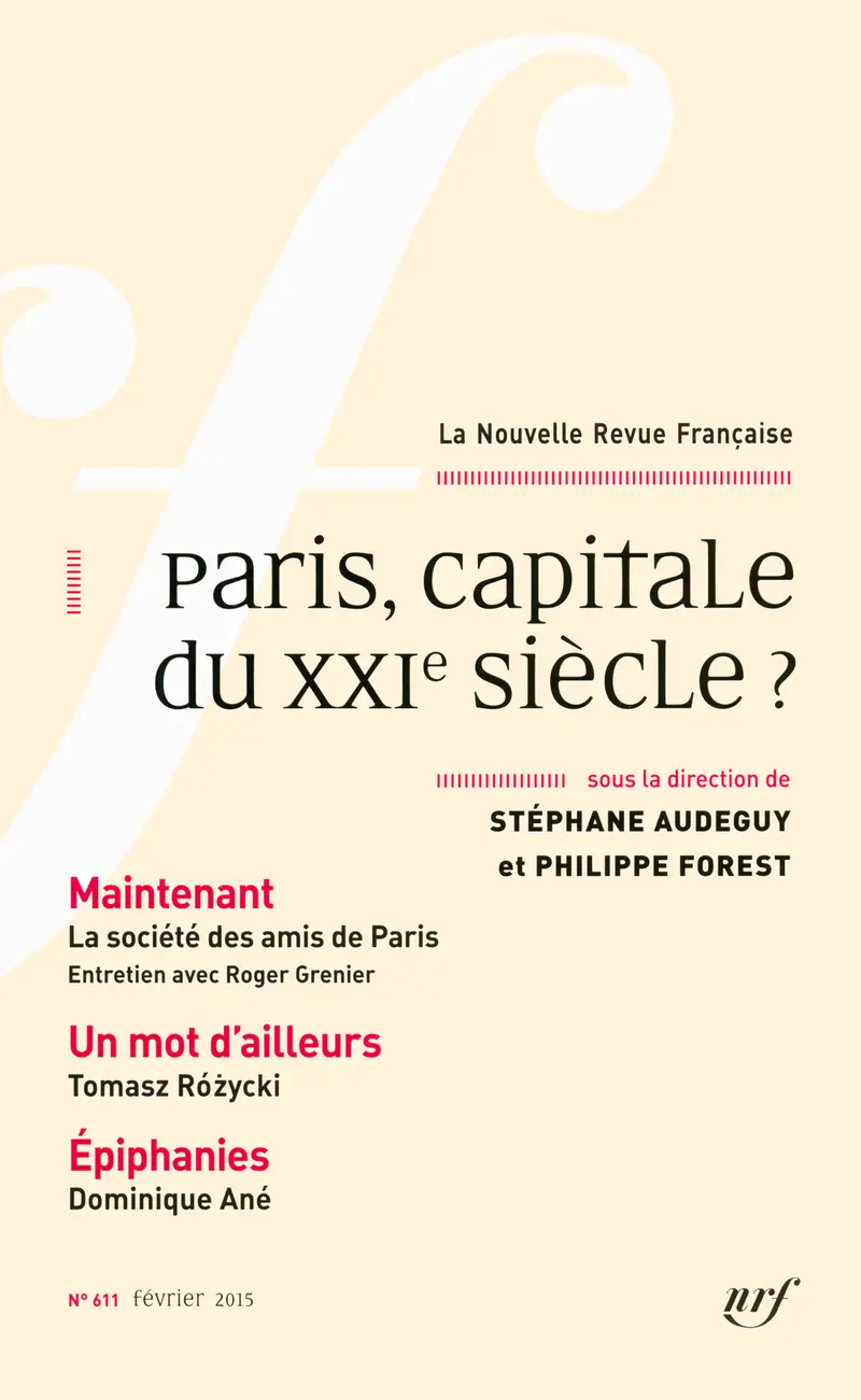 Paris, capitale du XXIᵉ siècle? - Collectif