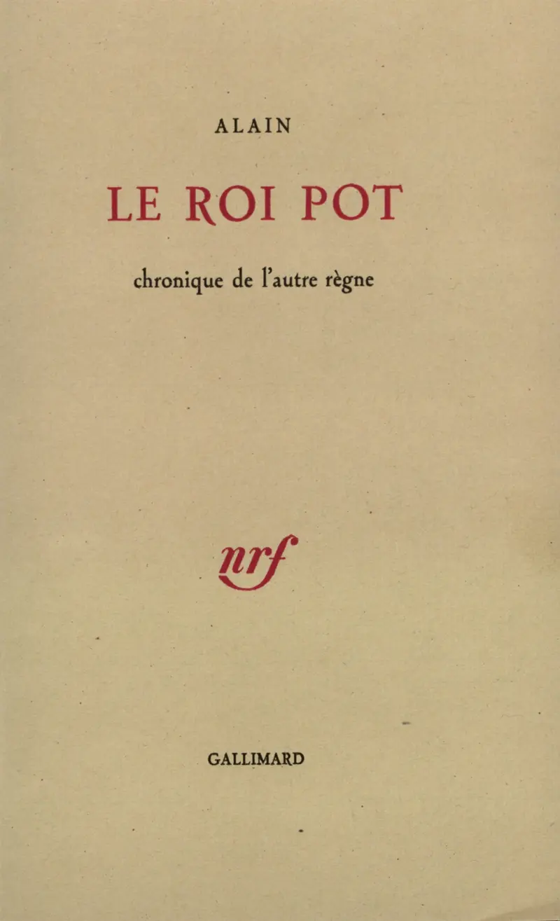 Le Roi Pot - Alain