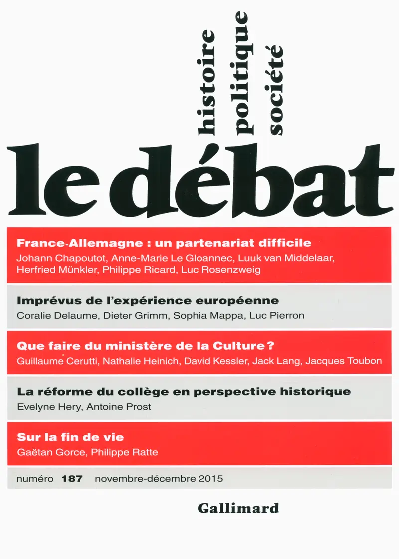 Le Débat - Collectif